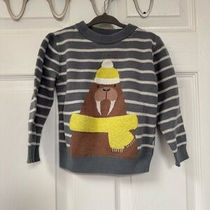 🧣Little Sleepies Walrus Sweater 3T
